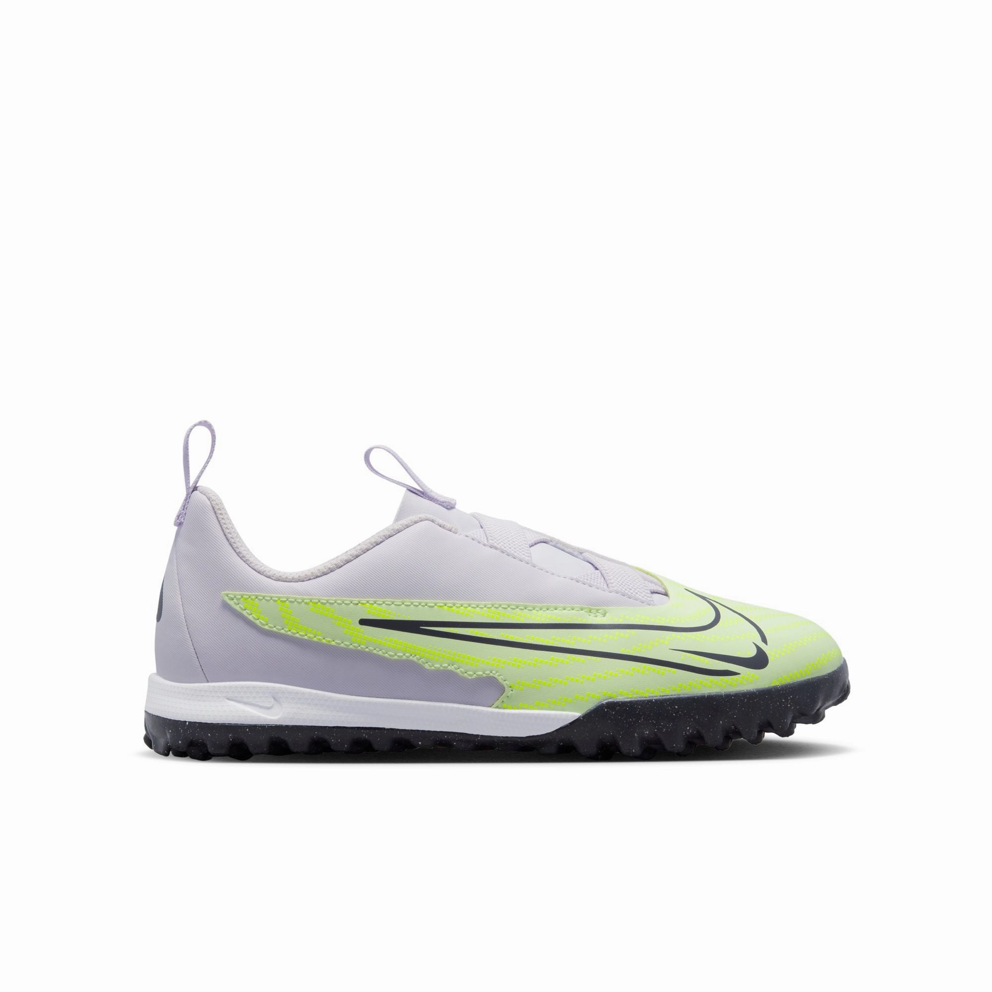 Training Intensity Nike Junior Phantom GX Academy TF Turf Soccer Shoes - Barely Volt/Gridiron
