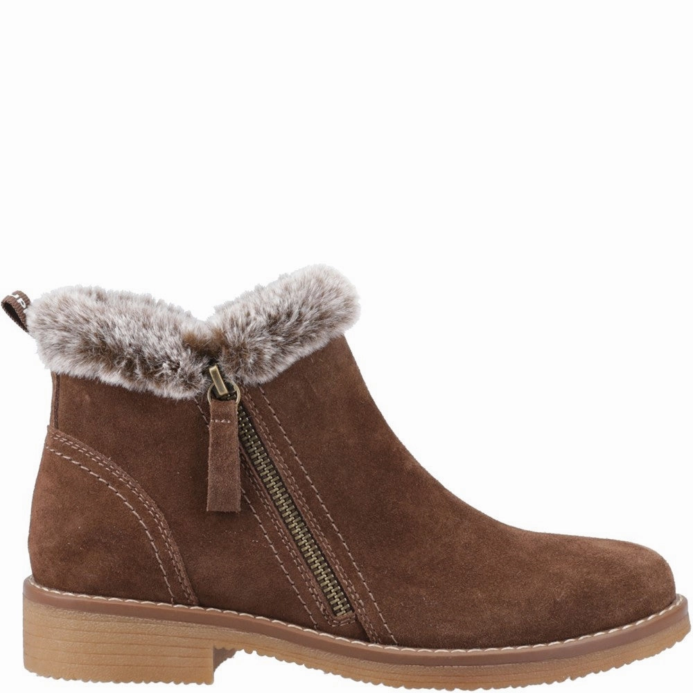 Hush Puppies Marnie Zip Boot Indoor Step Joy Step