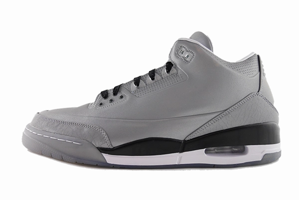 comfort - driven shoe aim 20K Run Air Jordan 3 "5Lab3 Silver 3M"
