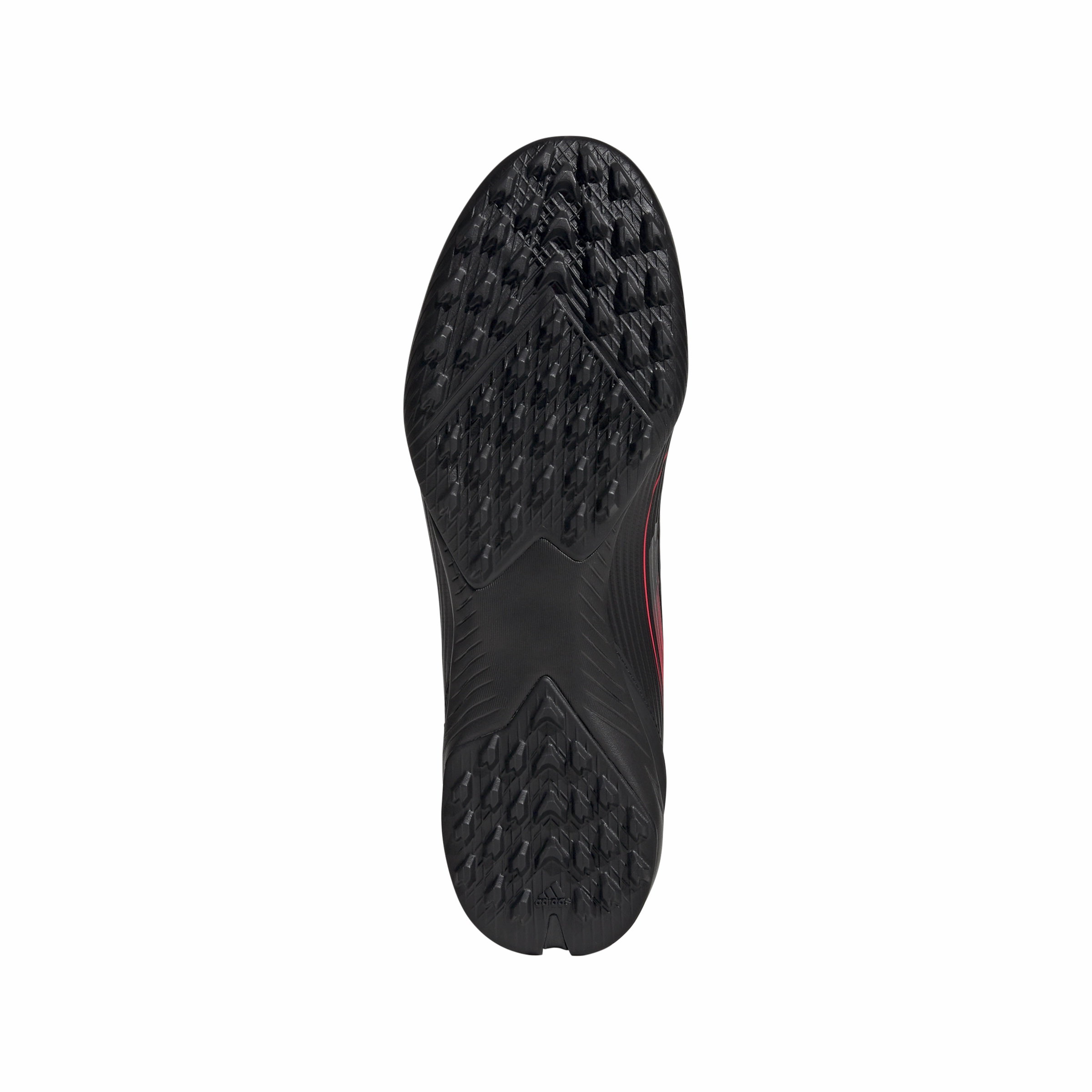 adidas F50 League TF Turf Shoes - core black/iron met/lucid red Impact Resistance Grip Traction