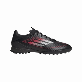 adidas F50 League TF Turf Shoes - core black/iron met/lucid red Sole Response