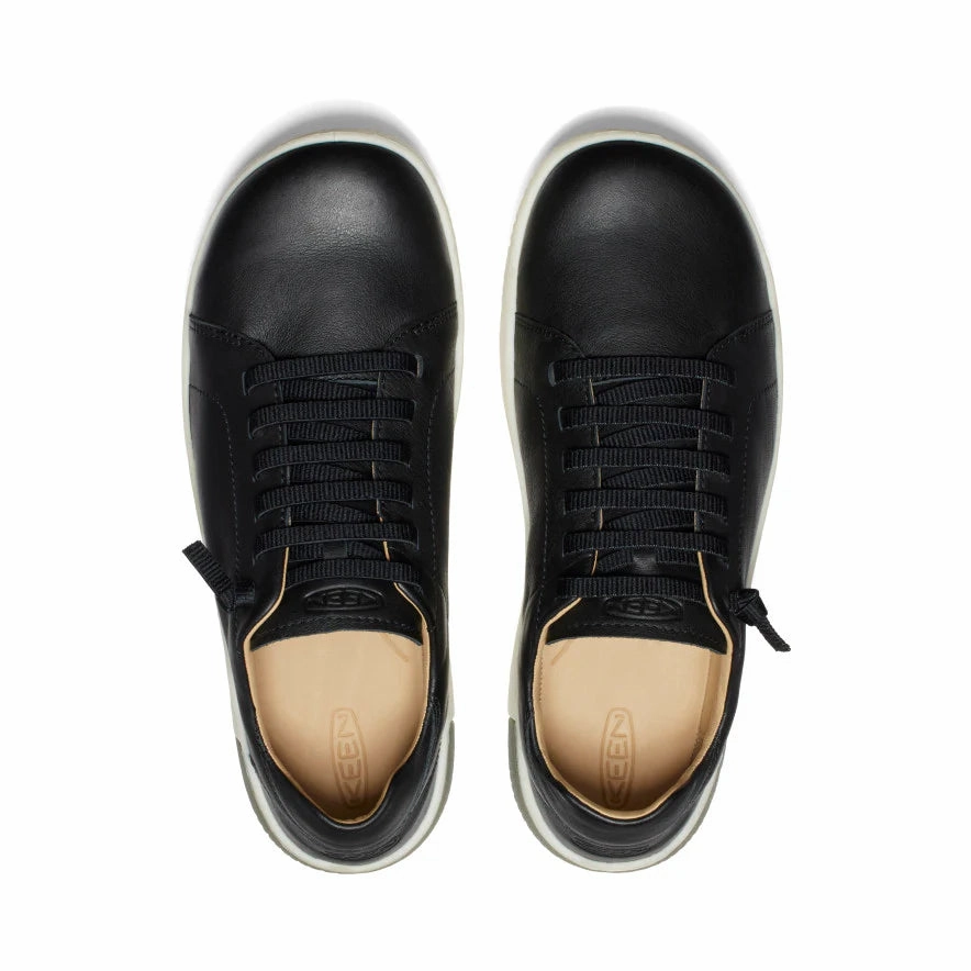 Men's KNX Leather Sneaker Black/Star White Style Indoor Use