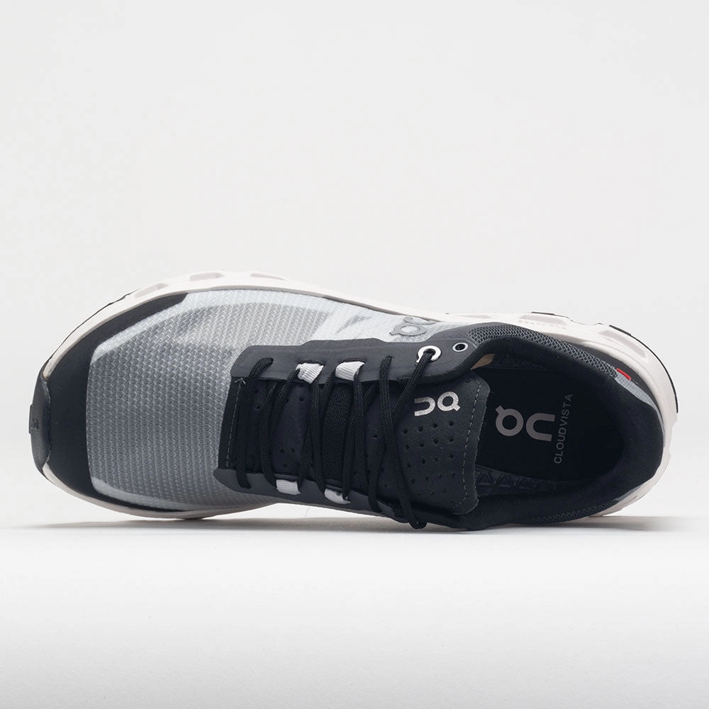 On Cloudvista Men's  Black/White removable - insole running option