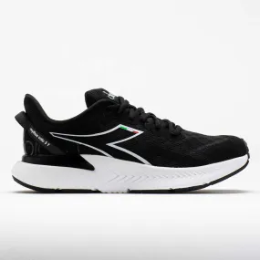 fitness event running gear flexible fabric shoe stuff Diadora Mythos Volo 3 Junior  Black/White