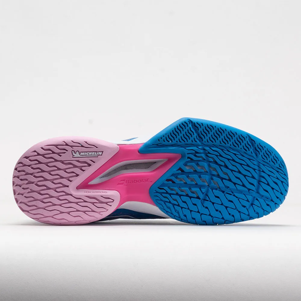 gel shoes Custom Fit Babolat Jet Mach 3 Women's  French Blue