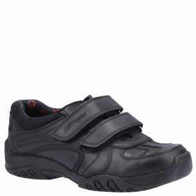 Roll Step Hush Puppies Jezza 2 Touch Fastening Junior School Shoes