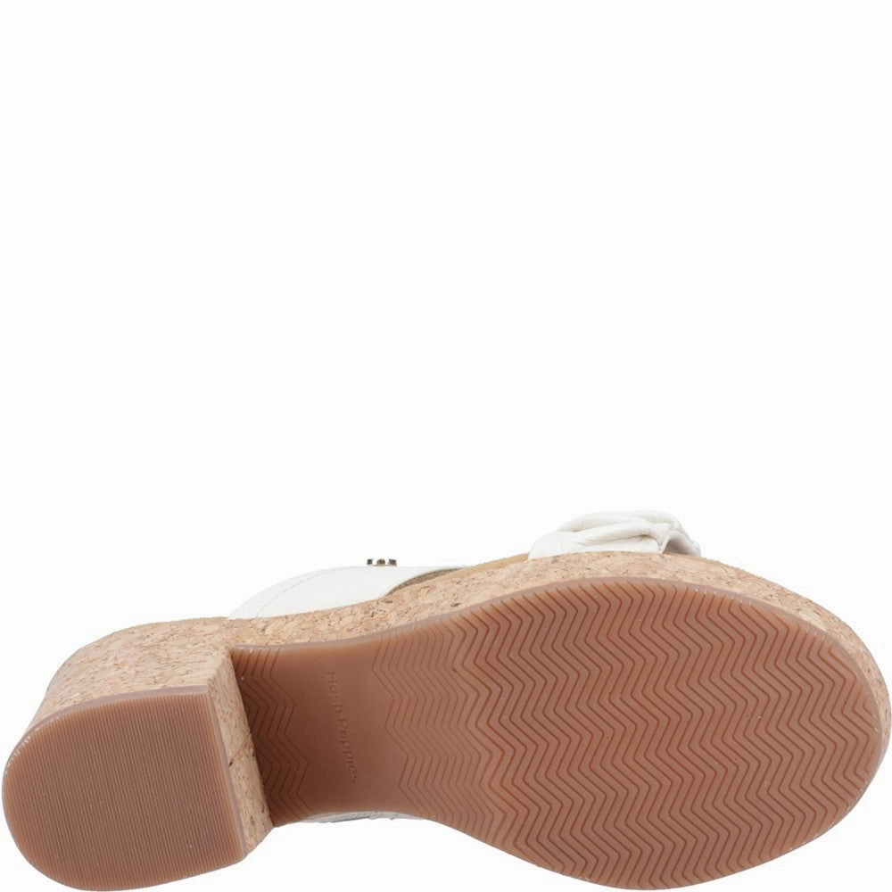 Hush Puppies Poppy Ruched Slide evening run