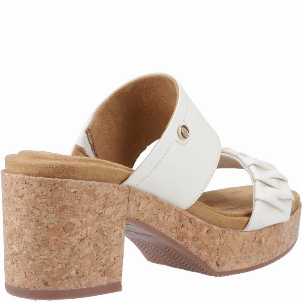 Hush Puppies Poppy Ruched Slide Hiking Friendly