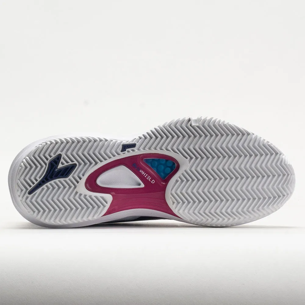 Diadora Speed Blushield Fly 4  Clay Women's  White/Blueprint/Pink Activewear
