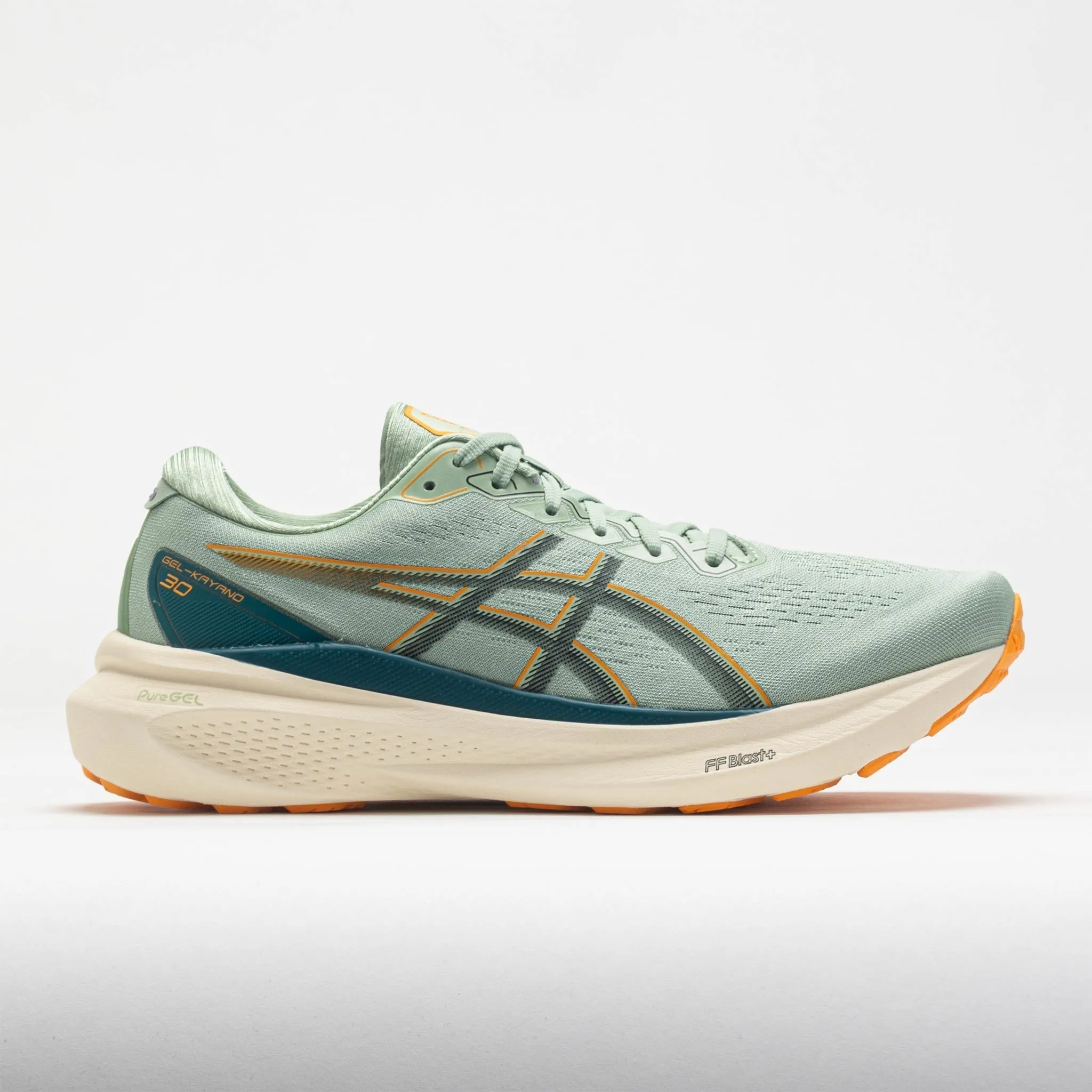 anatomical - shape - comfort shoes ASICS GEL-Kayano 30 Men's  Dark Jade/Black