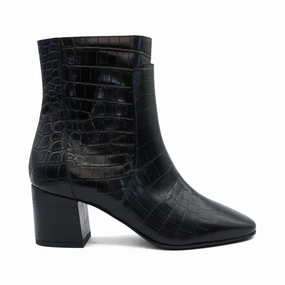Givenchy Croc Embossed Boots - Women's 35.5 Cold Proof