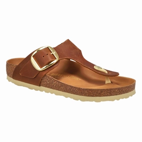 Gizeh Cognac Big Buckle Shore Style