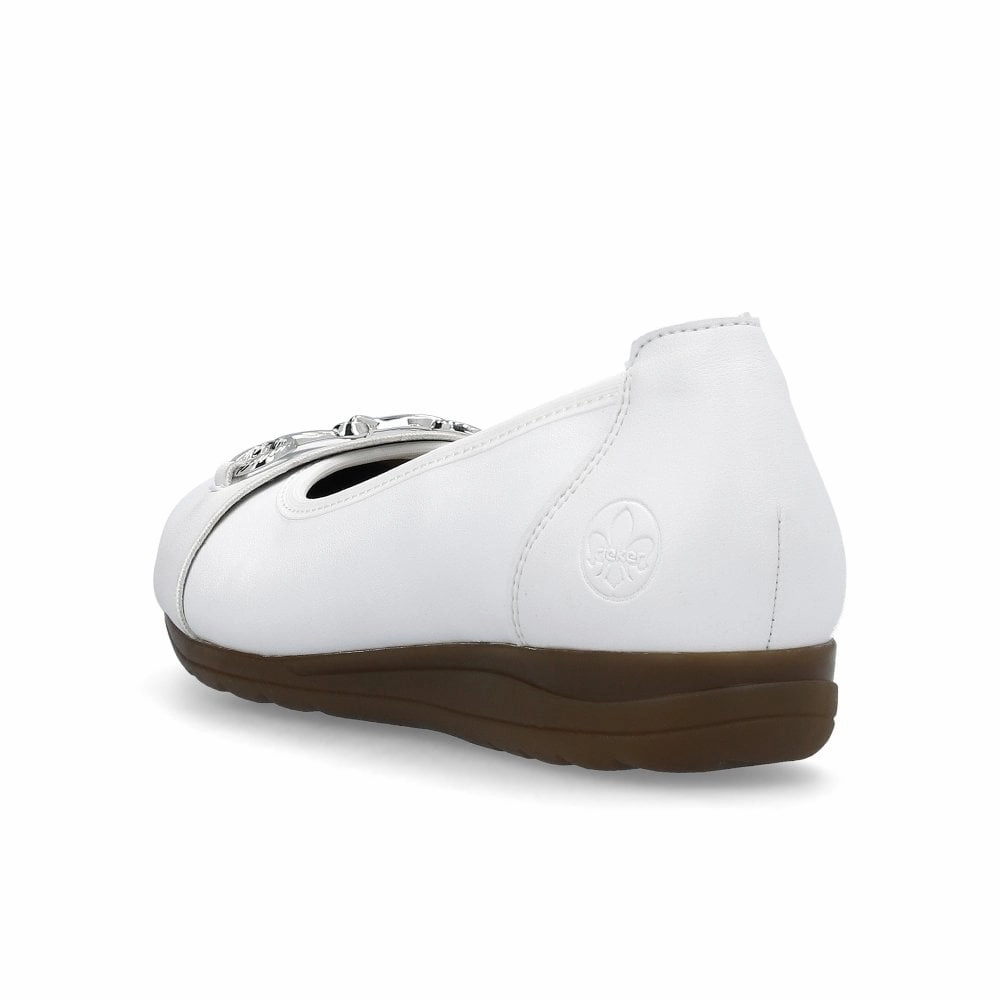Stretchable Upper Match Ready L9360-80 Slip On White