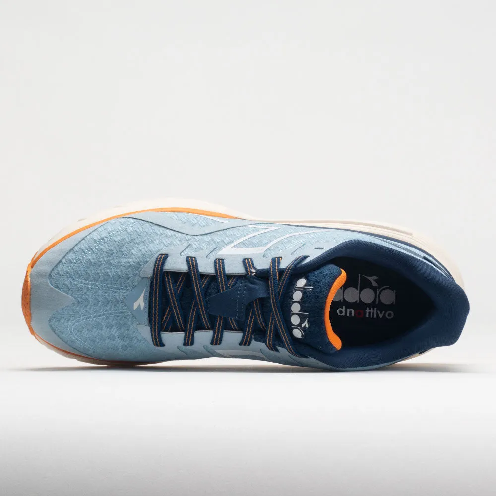 moisture - wicking sock Diadora Equipe Nucleo Men's  Dream Blue/White/Blue Opal