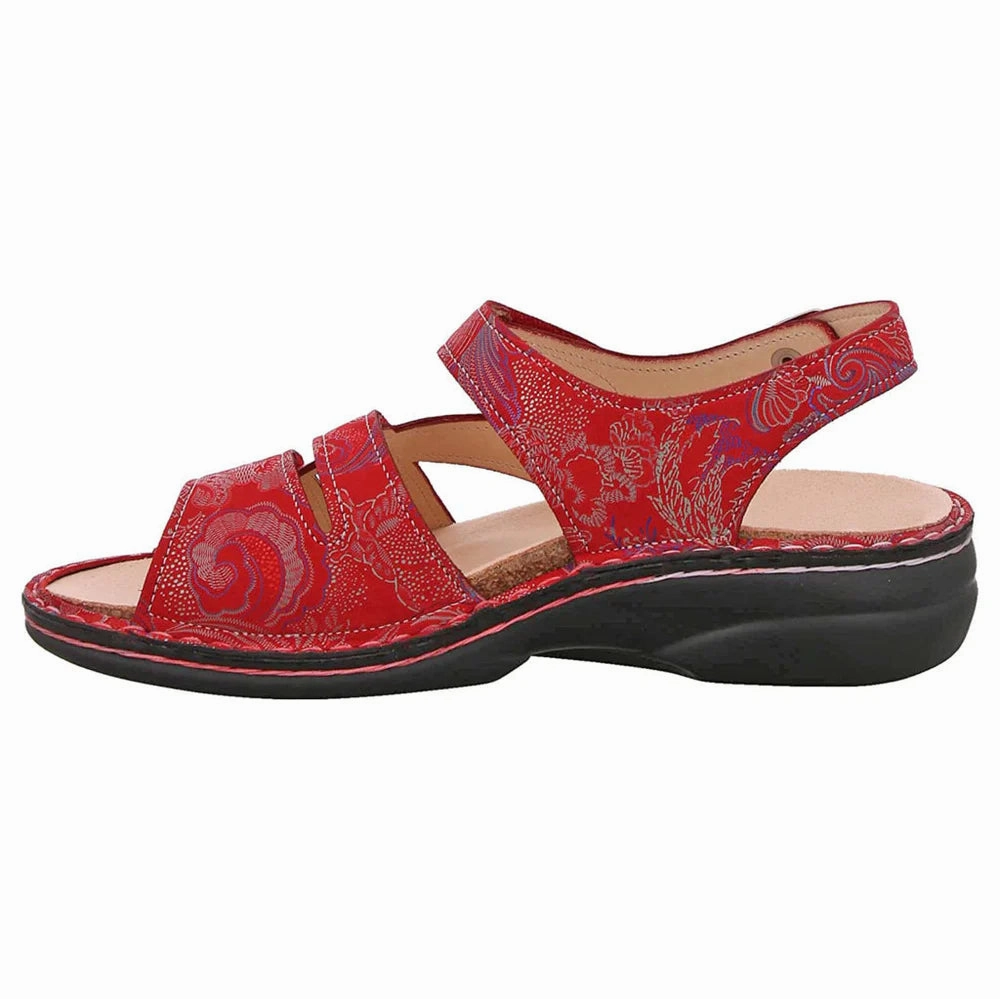 Sleek Vacation Sandals Stylish Go Gomera Pomodore Red