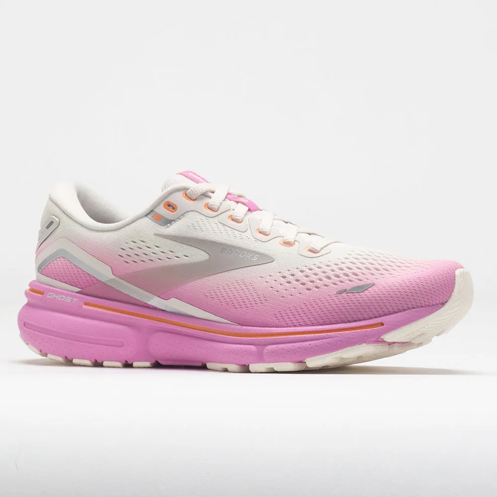 night - running shoes Brooks Ghost 15 Women's  Grey/Coconut/Fuchsia