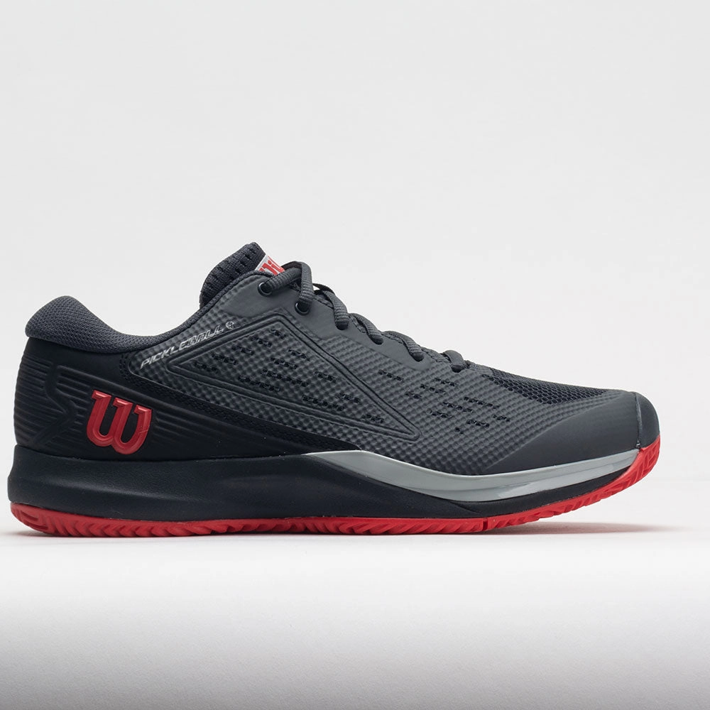 shock - dispersing Wilson Rush Pro Ace Pickler Men's  Ebony/Black/Wilson Red