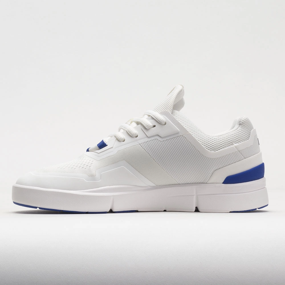 Soft surface cushioning running in a valley shoes On The Roger Spin Women's  Undyed White/Indigo