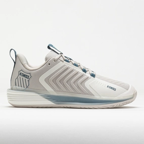 K-Swiss Ultrashot 3 Men's  Star White/Moonstruck/Indian Teal low - arch support shoes low - cut