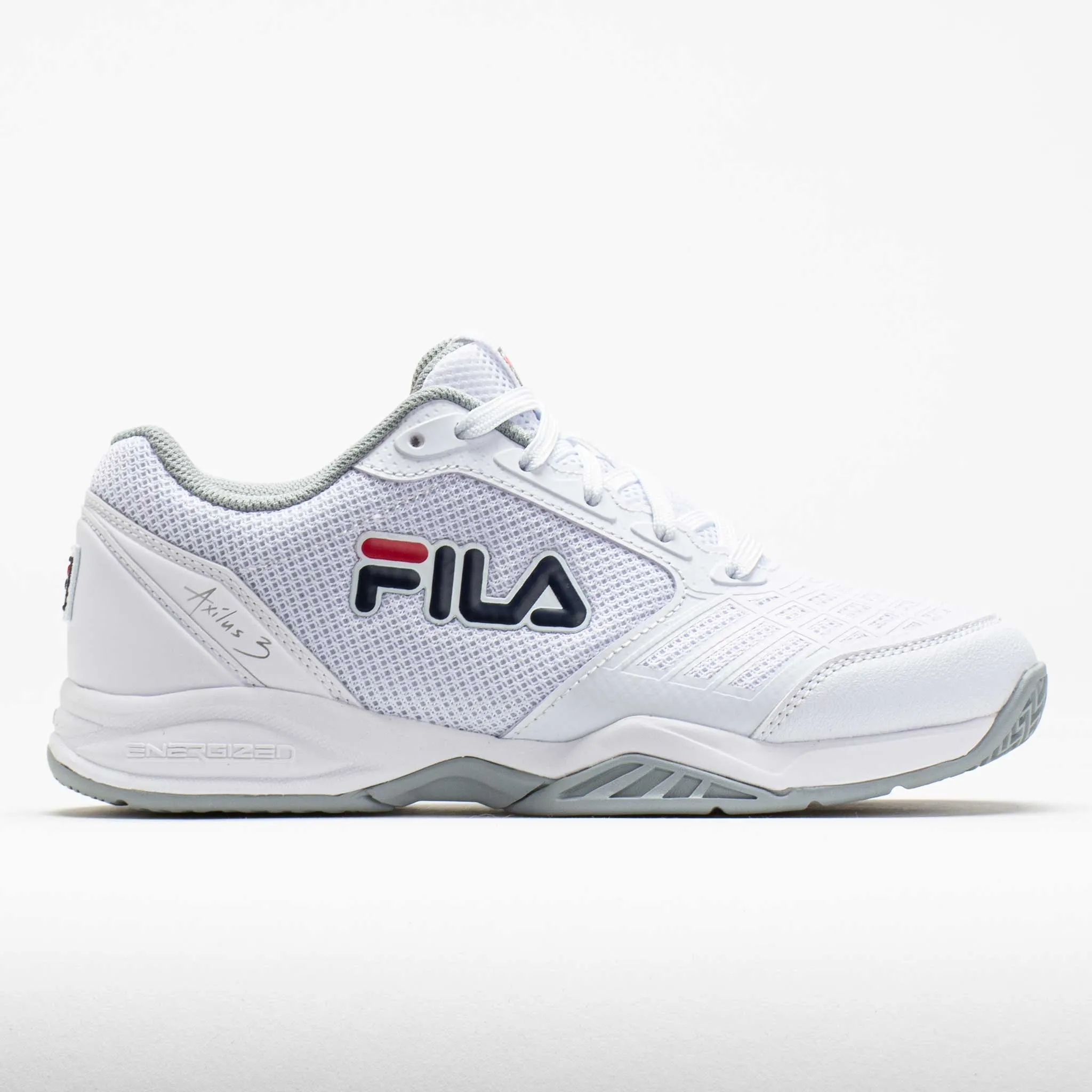 adventure - themed running gear lightweight - upper shoes Fila Axilus 3 Junior  White/Highrise/Fila Navy