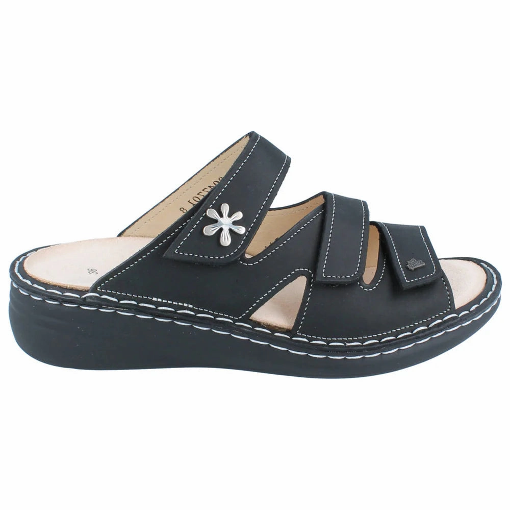 Grenada Black Sirio Sandal Craftsmanship Flex Comfort