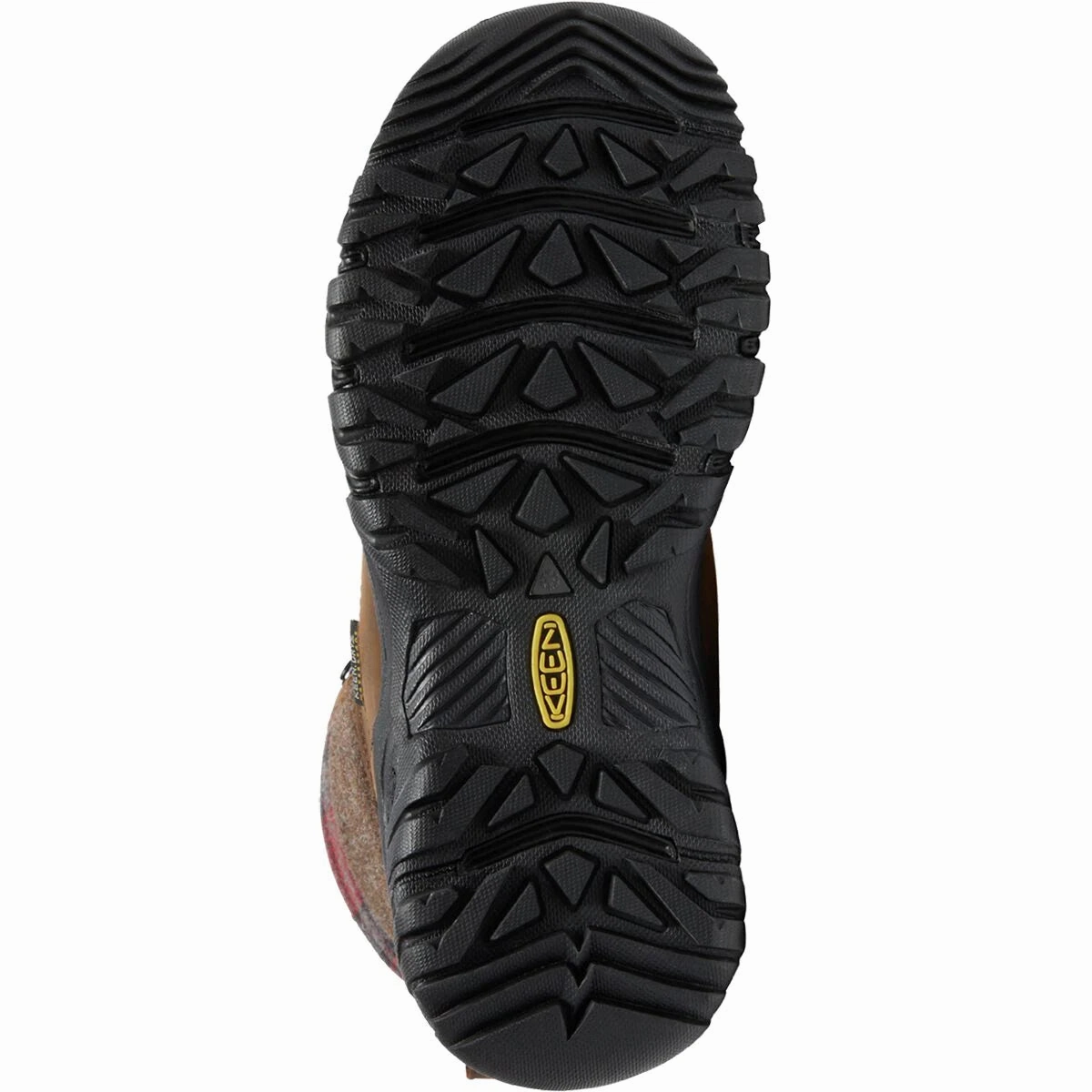 Long-Distance Walk Greta Tall Boot Waterproof Brown/Red Plaid