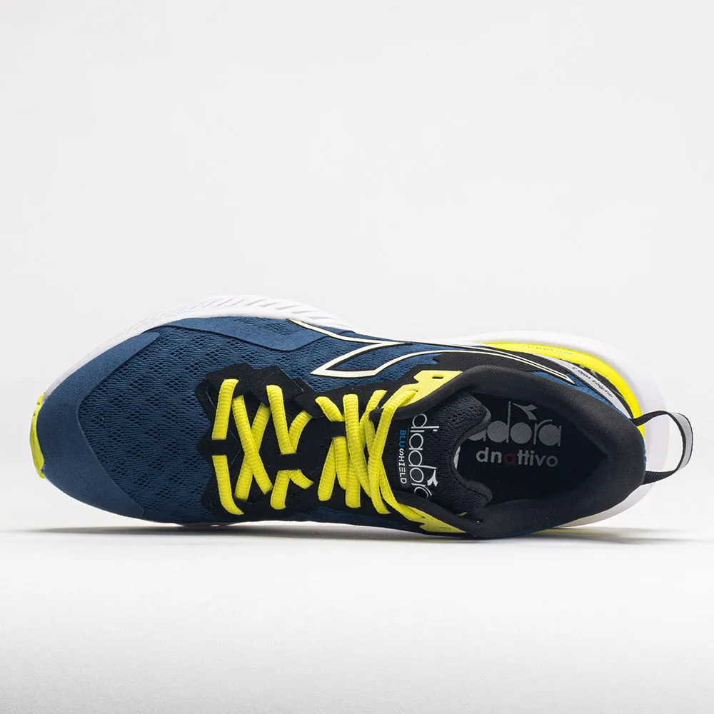 mid - cut Diadora Mythos Blushield Volo 3 Men's  Blue Opal/White/Evening Primrose