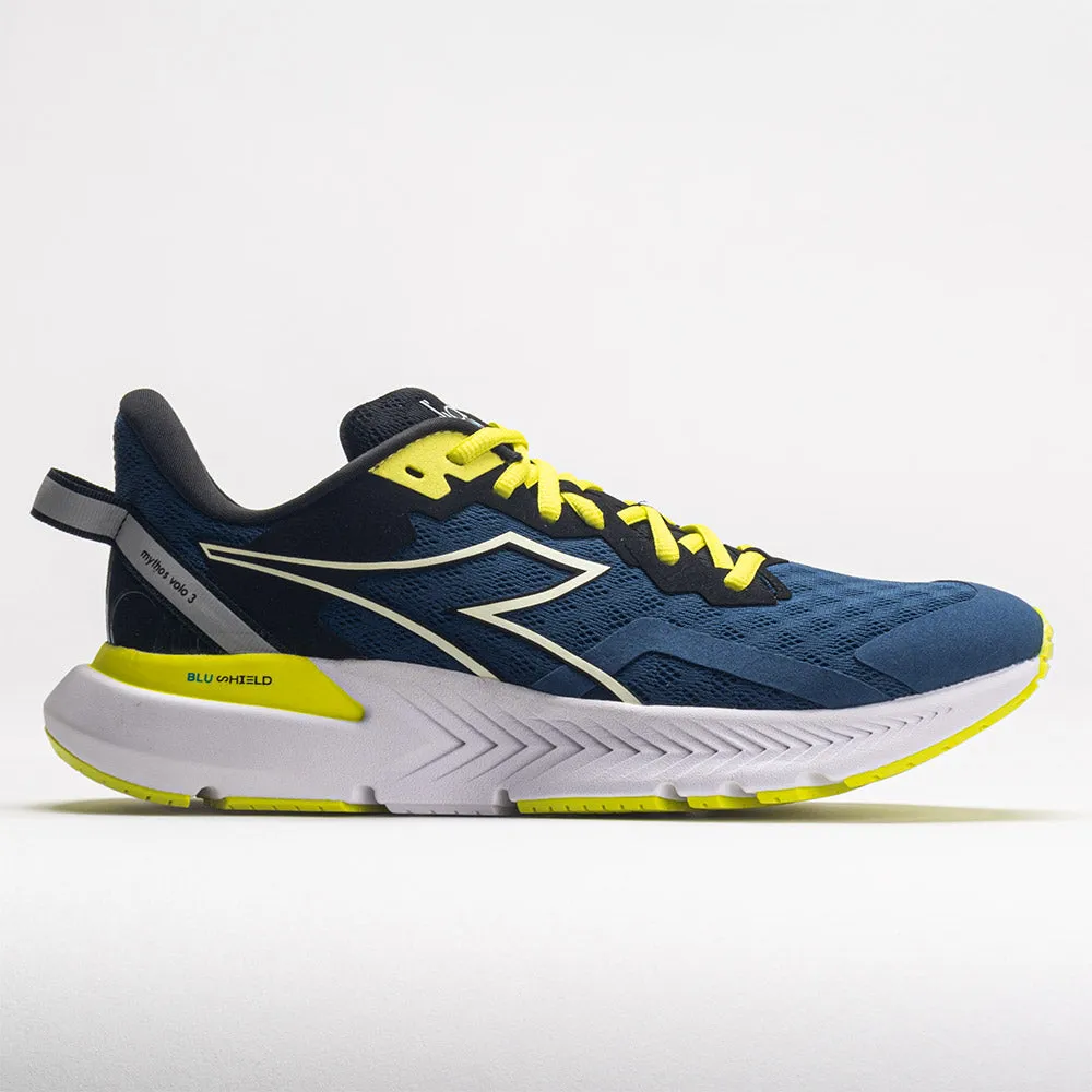 worry - free Water Resistant Diadora Mythos Blushield Volo 3 Men's  Blue Opal/White/Evening Primrose