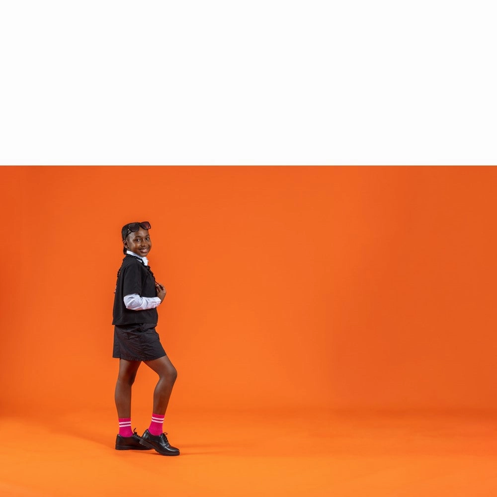 Hush Puppies Jayne Lace Up Senior School Shoes Footstep Care Foot Focus