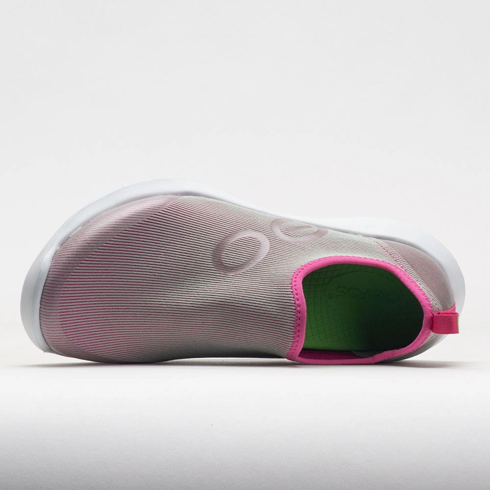 OOFOS OOmg Sport Women's  White/Fuchsia Crocs Classic occasional wear shoe functionality