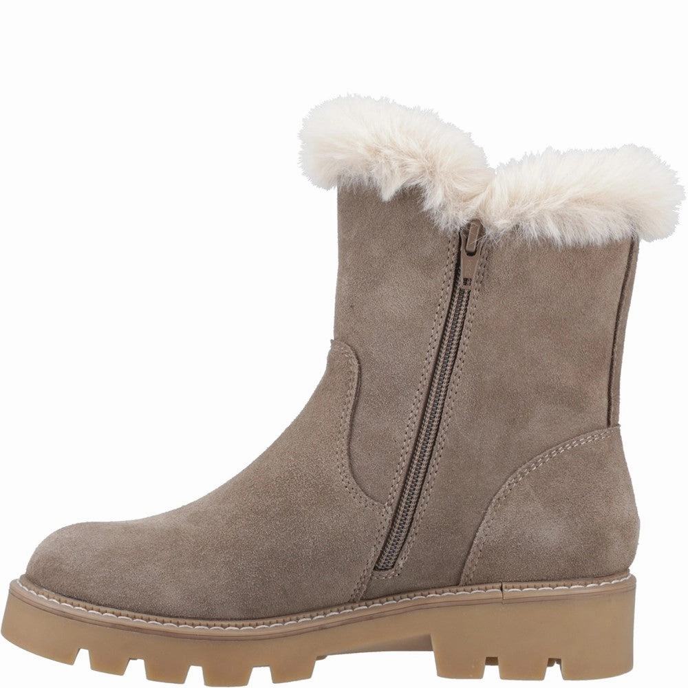 Hush Puppies Ambre Zip Boot Every Step Long Haul