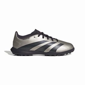 Training Focus adidas Junior Predator League TF Turf Soccer Shoes - Turbo/ Aurbla/ Platinm
