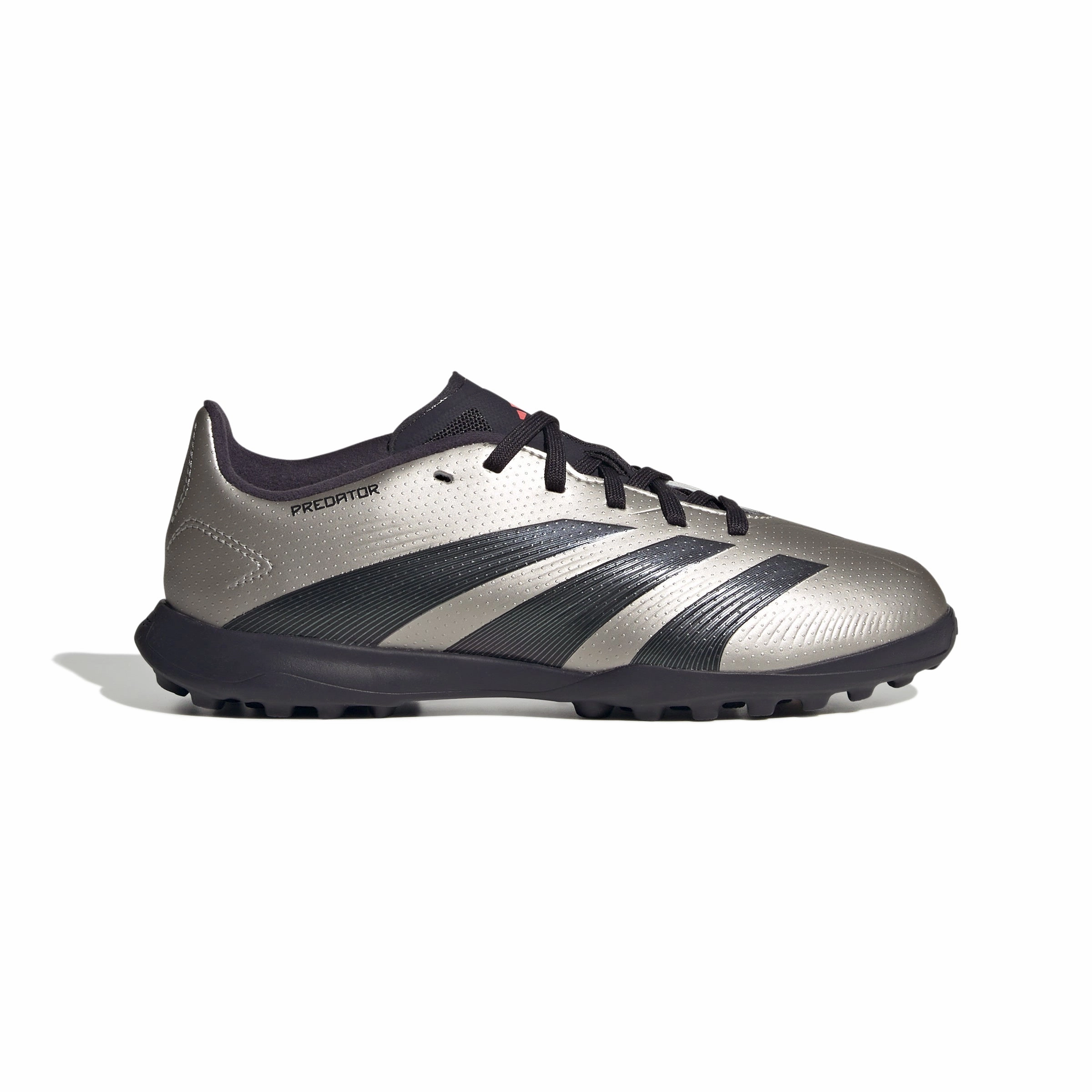 Training Focus adidas Junior Predator League TF Turf Soccer Shoes - Turbo/ Aurbla/ Platinm