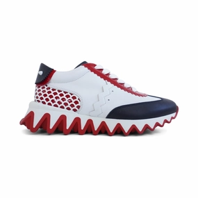 Dynamic Lacing System Non Slip Outsole Christian Louboutin 'Mini Shark' Sneakers - Kids' 34