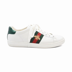 Gucci 'Ace' Sneakers - Women's 38.5 Compression Molded Foam Clean Stitching