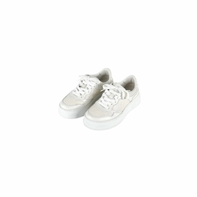Gucci White Leather GG Embossed Perforated Leather Trainers Sneakers Size 35 Boost Comfort Quick Dry Materials