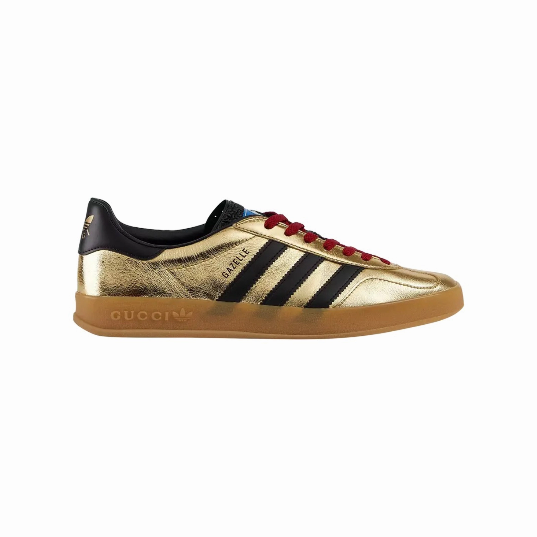 Lightweight Cushion Relaxed Step Gucci x Adidas 'Gazelle' Sneakers - Men's 9.5