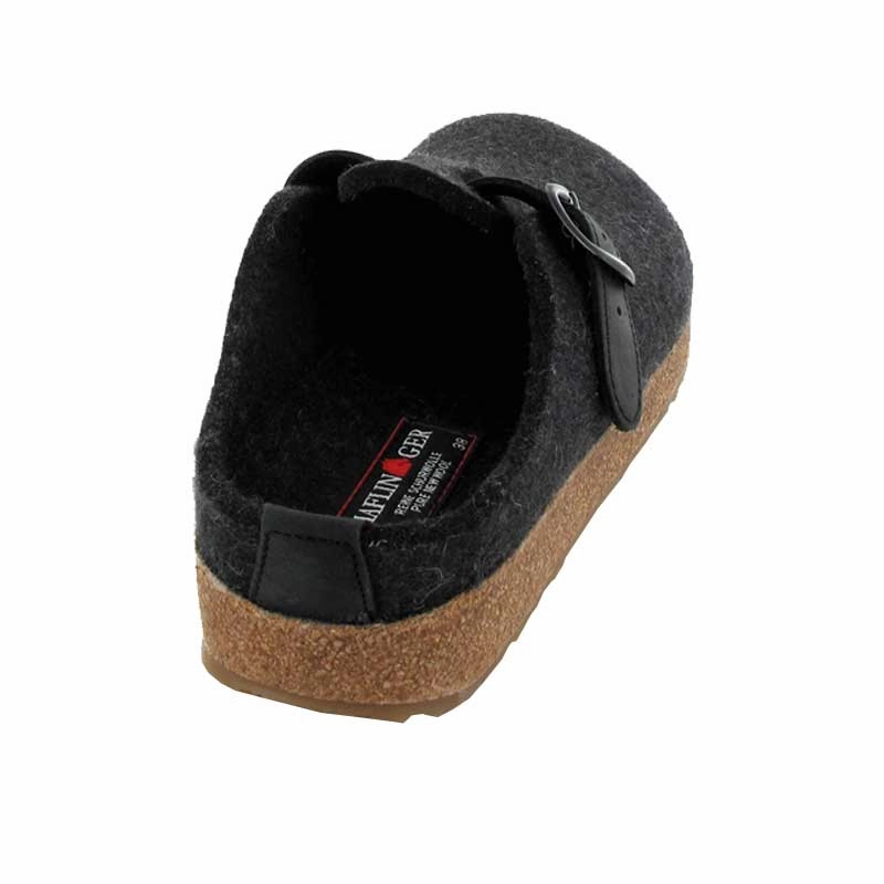 Haflinger GZB Charcoal/Graphite Footwear For Travel Instant Comfort Fit