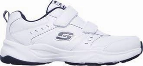 Comfort Heel Desert Jog Haniger-Casspi White/Navy Velcro