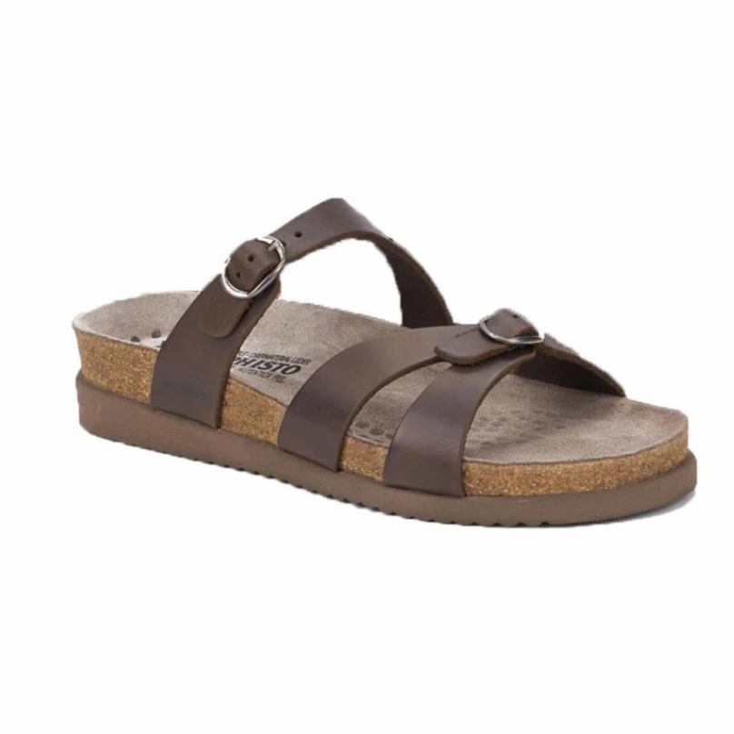 Hannel 3451 Brown Scratch Comfy Flip-flops