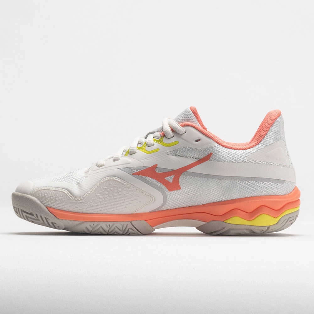 vacation - running shoes running in a mountain range shoes Mizuno Wave Exceed Light 2 AC Women's  Snow White/Fusion Coral