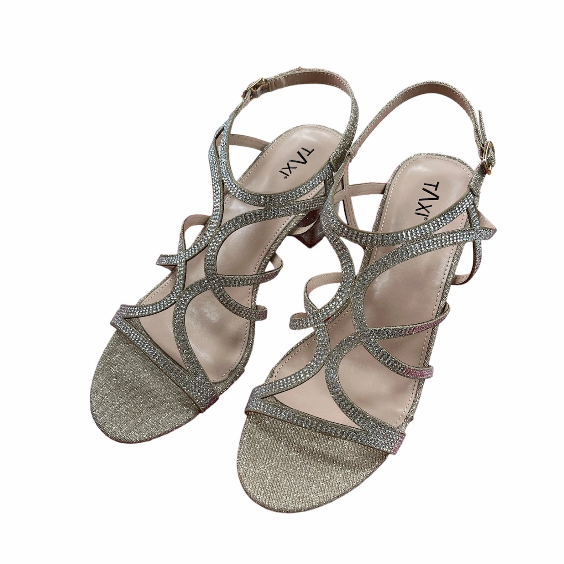 Casual Flip-flops Harper-02 Champagne Glitter