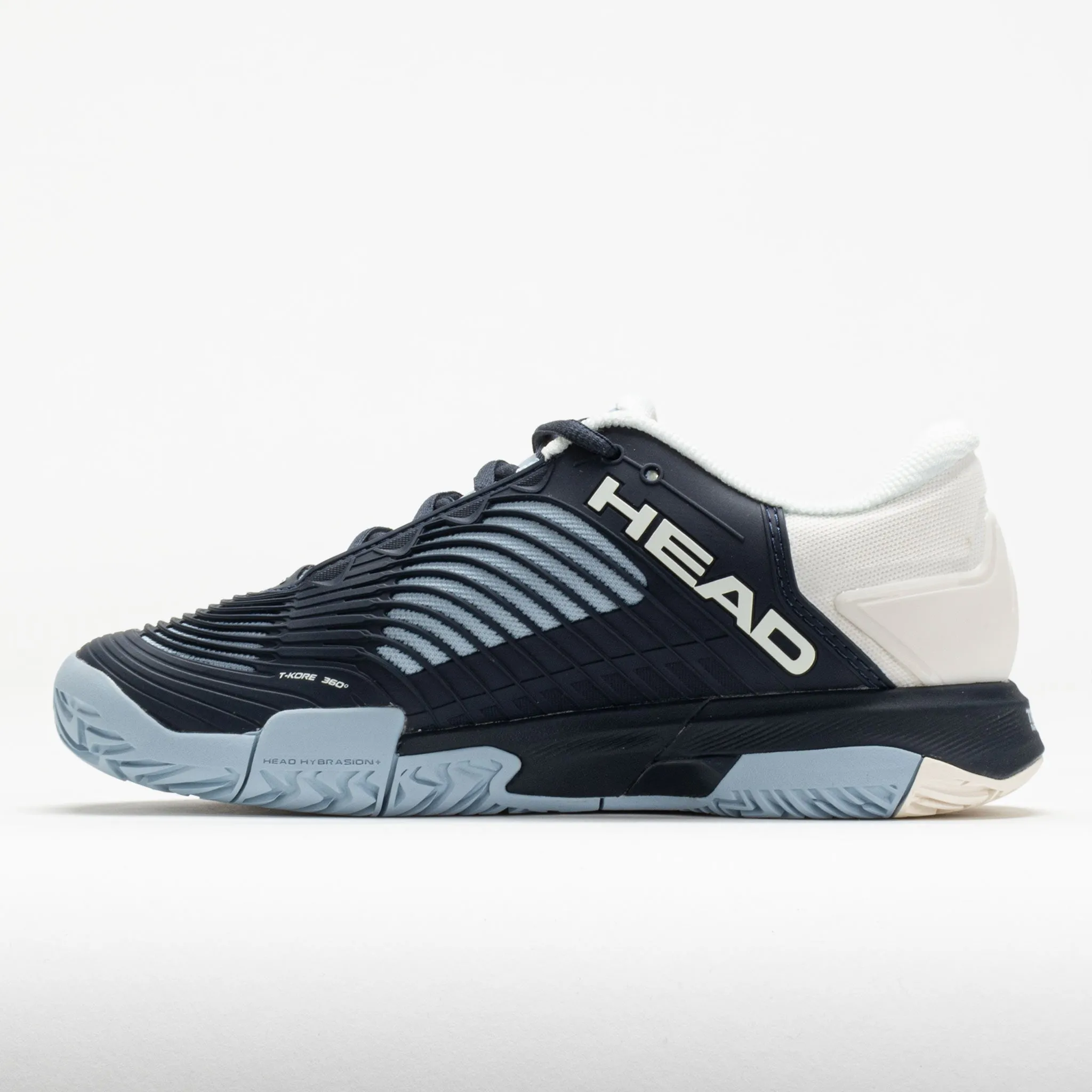 HEAD Revolt Pro 4.5 Women's  Dark Blue/Light Blue running for a cause shoes