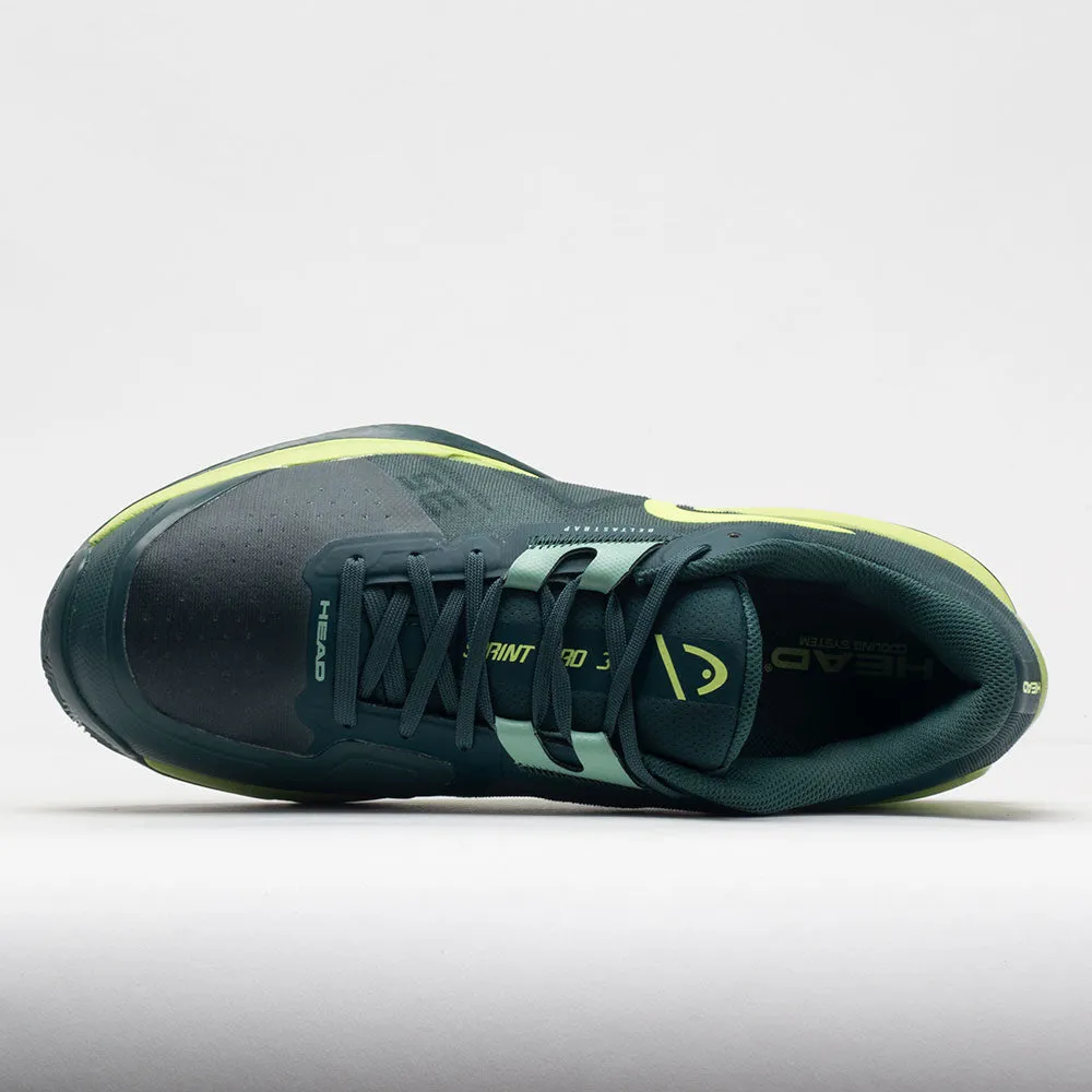 performance enhancing HEAD Sprint Pro 3.5 Clay Men's  Forest Green/Light Green
