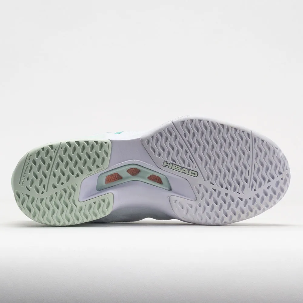 HEAD Sprint Pro 3.5 Women's  White/Aqua Anti Slip Outsole