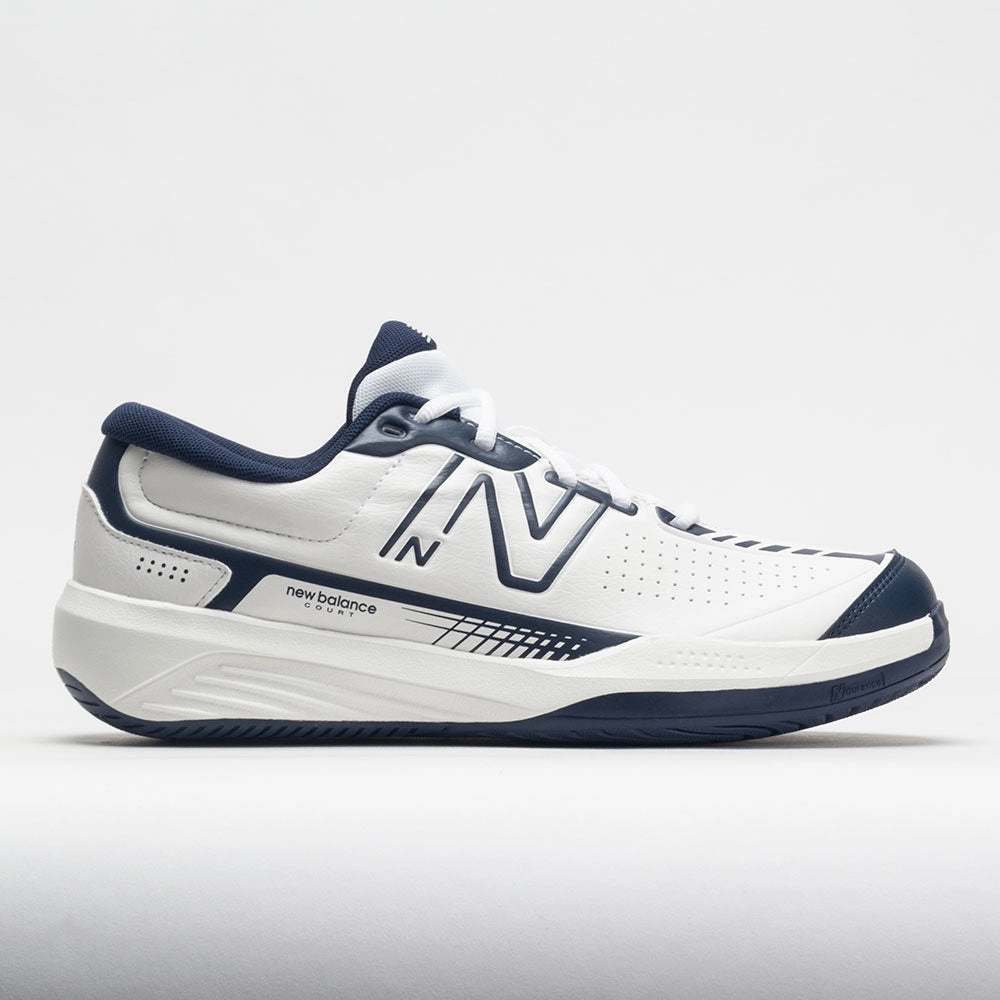 New Balance 696v5 Men's  White/Navy Rainy day run