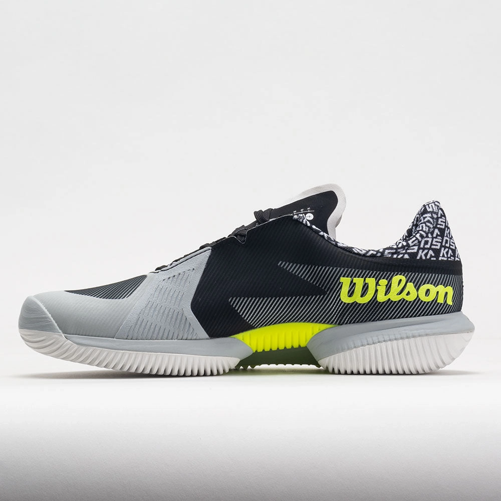 Easy Maintenance Wilson Kaos Swift 1.5 Men's  Pearl Blue/Black/Safety Yellow