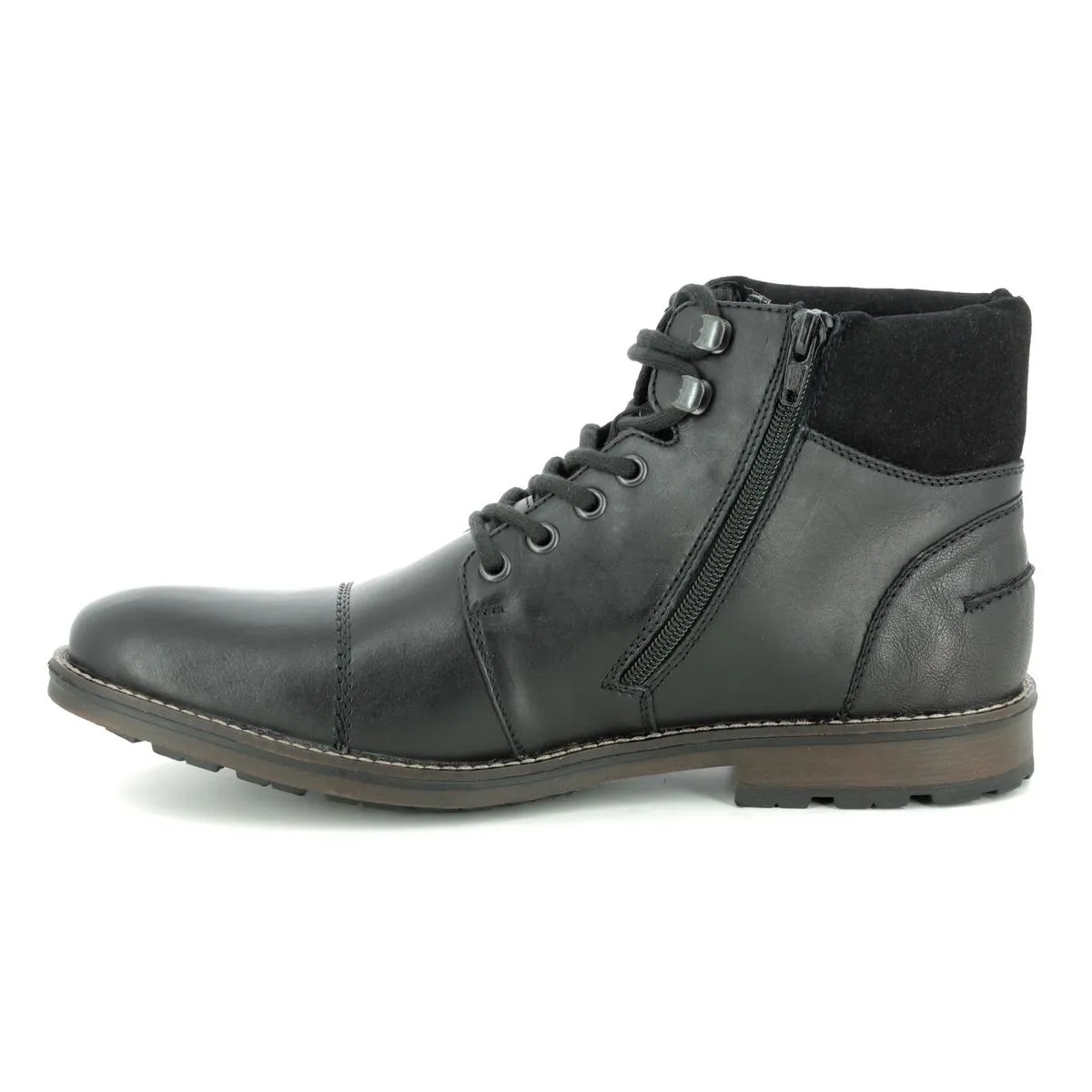 Classic Color Black Cap Toe Hiker RTex