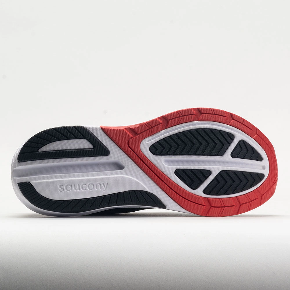 Saucony Echelon 9 Men's  Charcoal/Red Sky narrow - fit