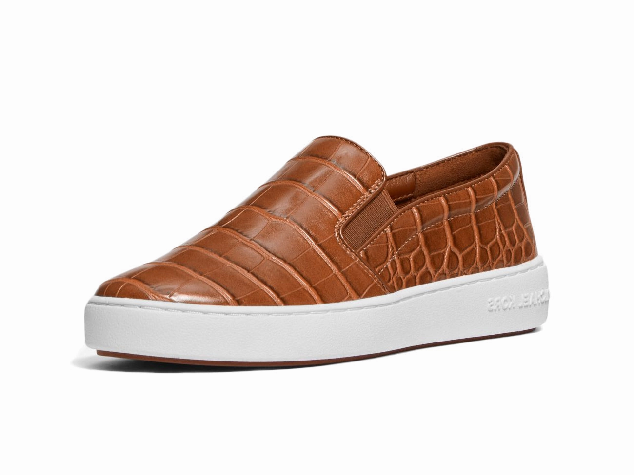 running - achievement Michael Kors Keaton Crocodile Embossed Sneaker